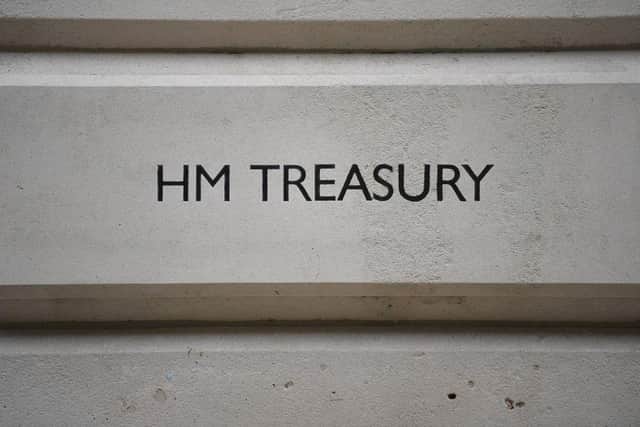 The Treasury handles unclaimed estates.