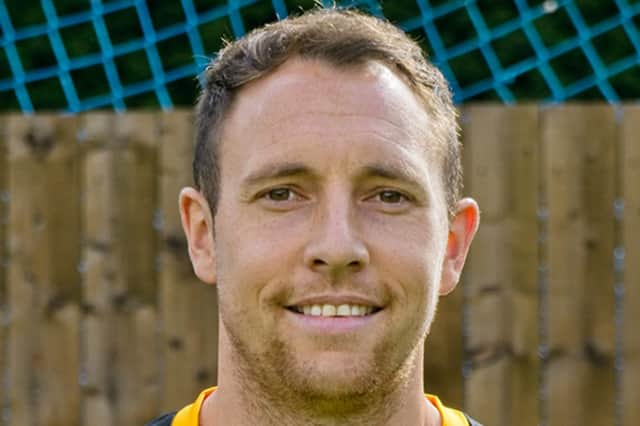 Andrew Johnson, who opened the scoring for Morpeth.