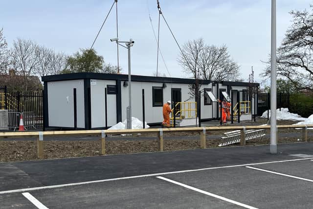 The facilities have been installed at Ashington Station. (Photo by Northern)