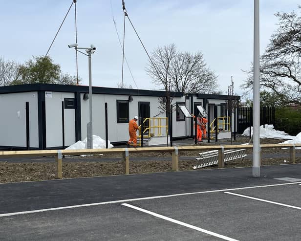 The facilities have been installed at Ashington Station. (Photo by Northern)