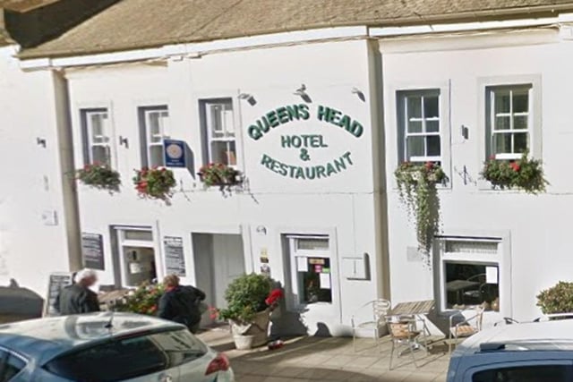 The Queens Head Hotel & Restaurant is in eighth position.