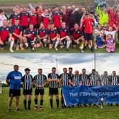 Champions all - Charities Cup winners the Prior Wolfs; Stanks’ Ladies winners The Dribblers; and North Sunderland, winners of the Stephen Carey Memorial Cup.