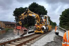 Construction of the Northumberland Line is well underway.