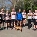 Alnwick Harriers who took part in the Washington 10k.