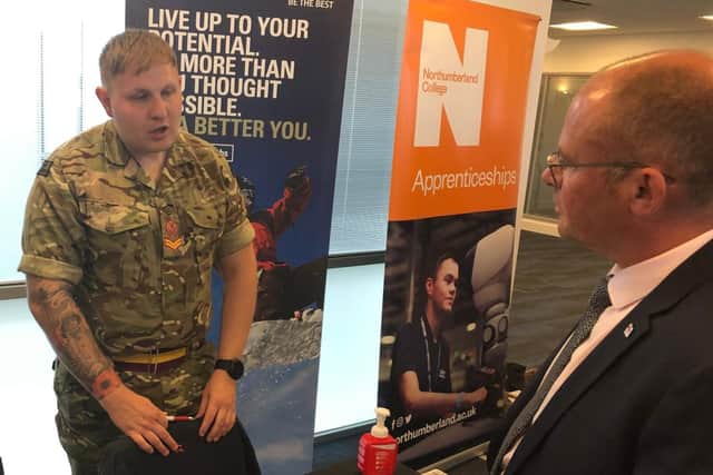 Ian Levy MP pictured at a previous Apprenticeships Fair.