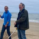 Robson Green and Kevin Whately on Alnmouth beach.
Picture: Soul2Sand