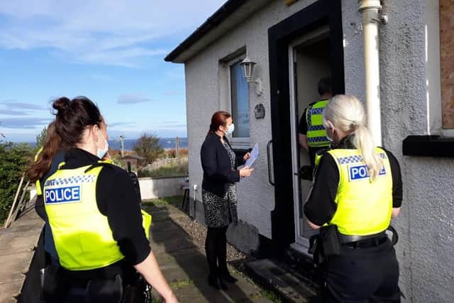 A full closure order has been given on a property in Berwick.