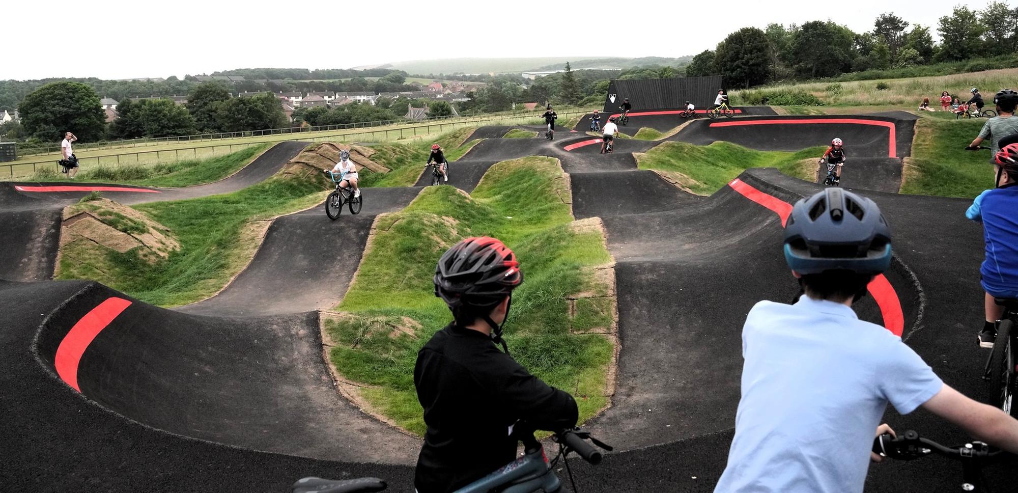 Wheely good fun as new community pump track opens in Eyemouth