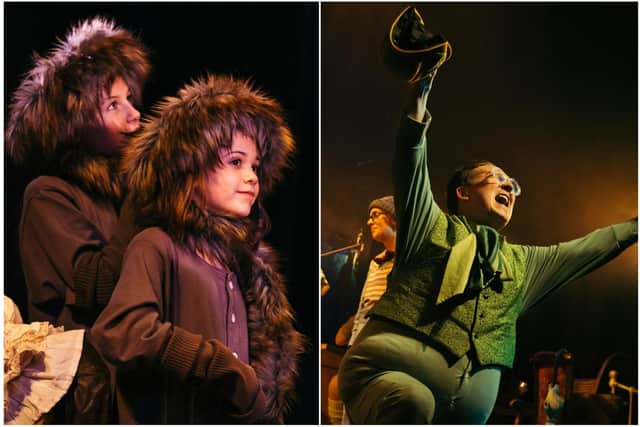 Youngsters have a chance to perform at Alnwick Garden's outdoor theatre.