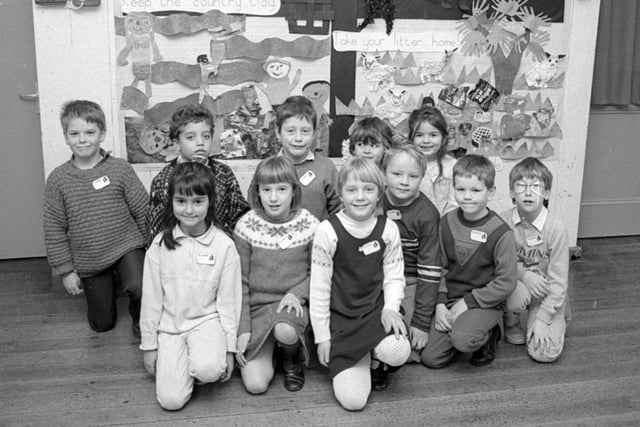 Acklington First School pupils.