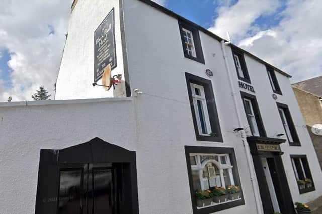 The Black Bull Hotel in Black Bull Street, Duns. Picture from Google.