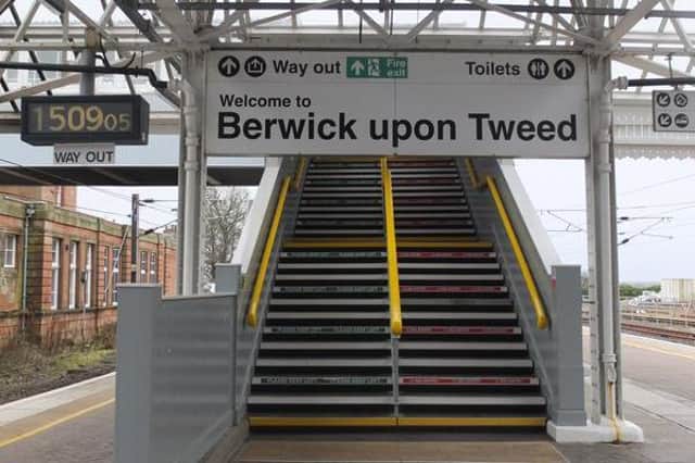 Berwick railway station.