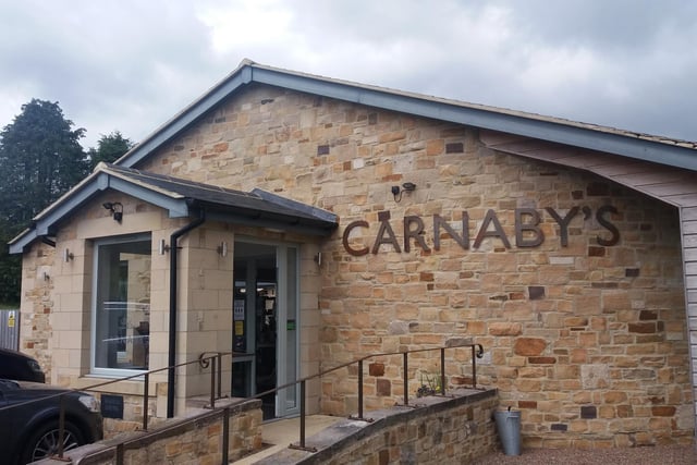 Carnaby's at Brownieside, near Ellingham, is ranked 11.
