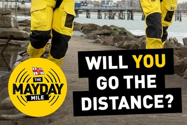 The RNLI has launched a Mayday Mile fundraising challenge.