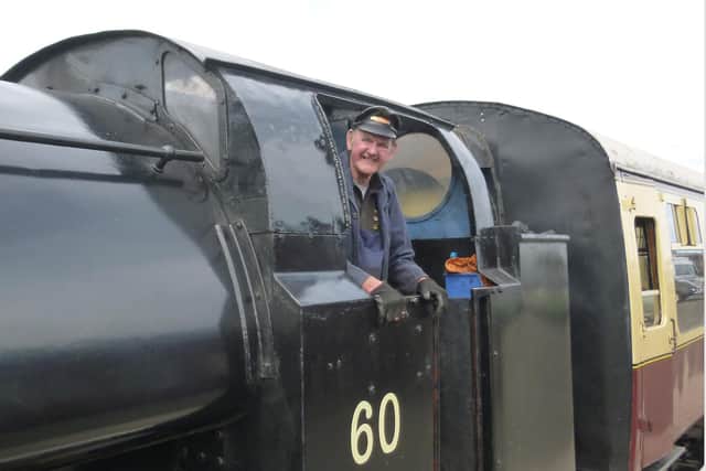 Kenny Middlemist has 60 years' experience on the railways.
