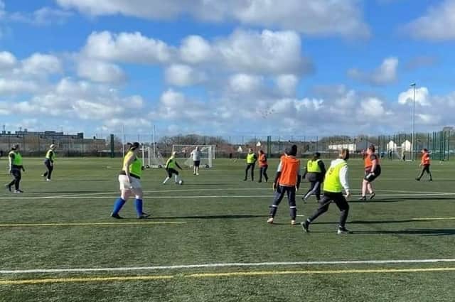 Men are being invited to take part in Ashington walking football sessions