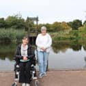 Volunteers at Chirton Dene Park.