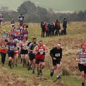 Some of the competitors at the Brough Law Fell Race. Picture: John Hall