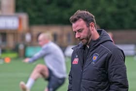 Morpeth Town boss Craig Lynch is expecting a tough game on Saturday. Picture: George Davidson.
