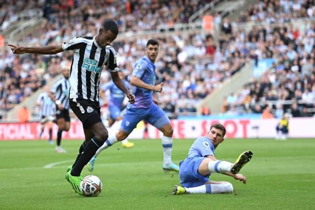 Alexander Isak hasn't featured for Newcastle United since netting against Bournemouth in September (Photo by Stu Forster/Getty Images)