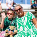 Freya and her mother Bev at the championships. Picture by Louise Clarke Photography.