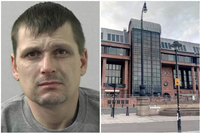James McPhail was jailed by a judge sitting at Newcastle Crown Court.