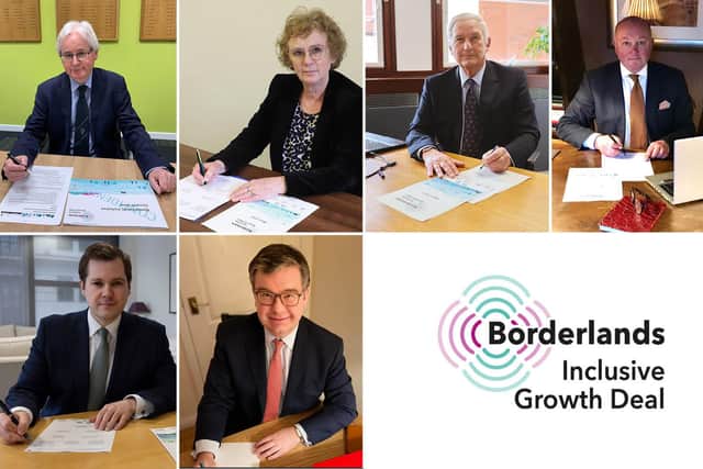 The Borderlands Inclusive Growth Deal is signed.