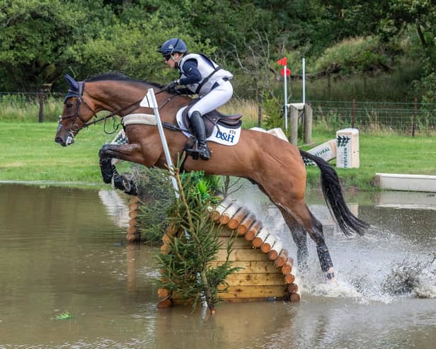 Laura Collett (London 52) competing at Burgham in 2020. Picture by Rupert Gibson Photography.