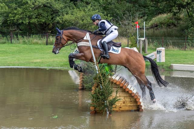 Laura Collett (London 52) competing at Burgham in 2020. Picture by Rupert Gibson Photography.