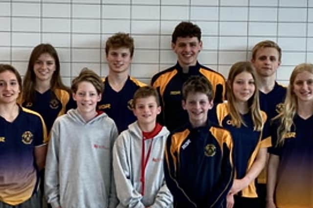 Alnwick Dolphins, who competed in the NE Championships at Leeds and Sheffield.