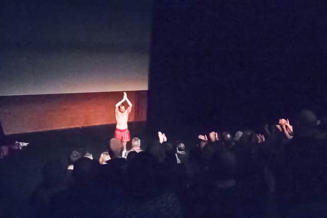 Micky Cochrane receives a standing ovation at Belfast's Lyric Theatre
