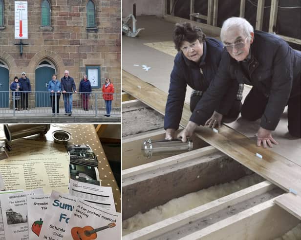 A time capsule has been buried at the Hindmarsh Hall in Alnmouth.