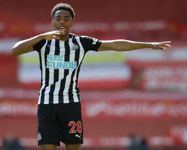 Newcastle United head coach Steve Bruce wants to sign Joe Willock on a permanent basis from Arsenal. (Photo by DAVID KLEIN/POOL/AFP via Getty Images)