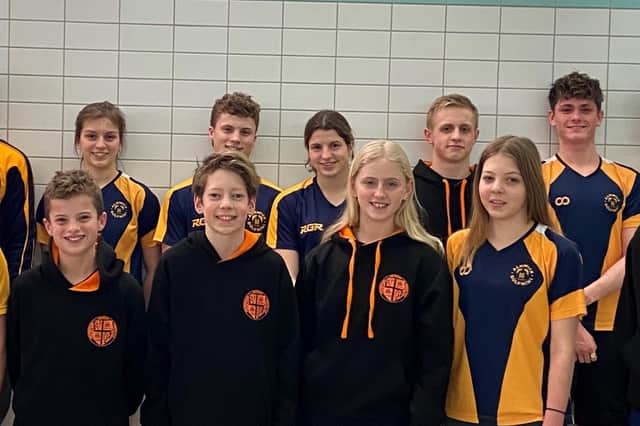 Alnwick Dolphins at the Northumberland & Durham Swimming Cghampionships.