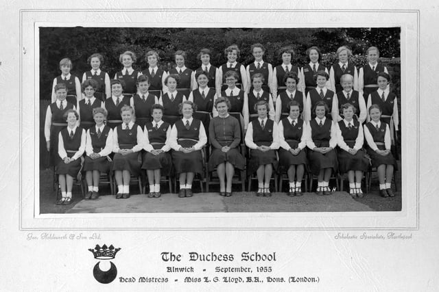 The Duchess's School photo from 1955.