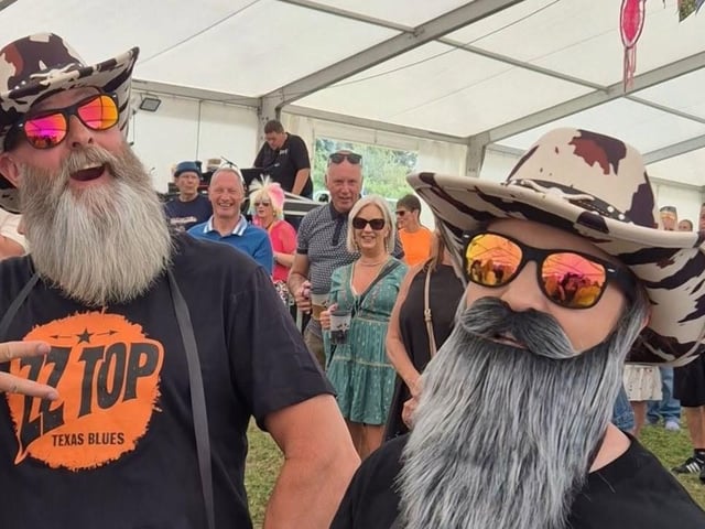 Getting into the spirit of things.
