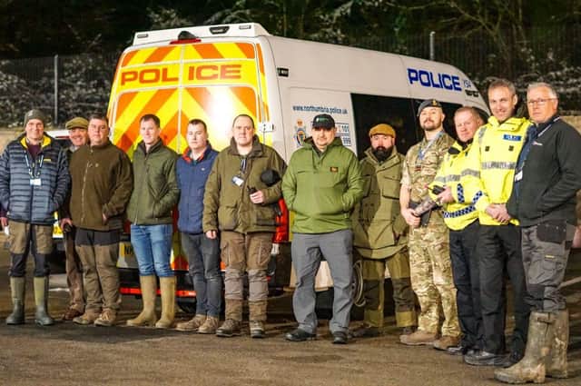 Northumbria Police were supported by a team of rural crime volunteers during Operation Checkpoint.