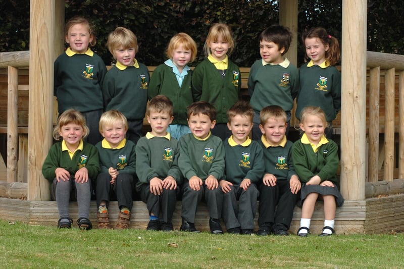 Lowick First School starters in 2012.