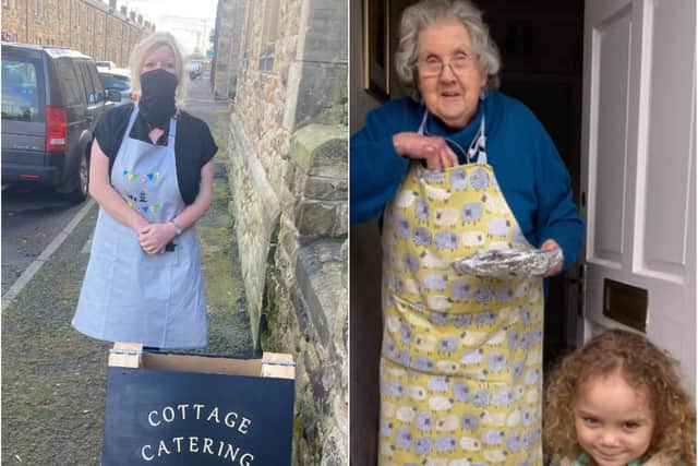 Julie Baxter has launched Cottage Catering Community Takeaway.
