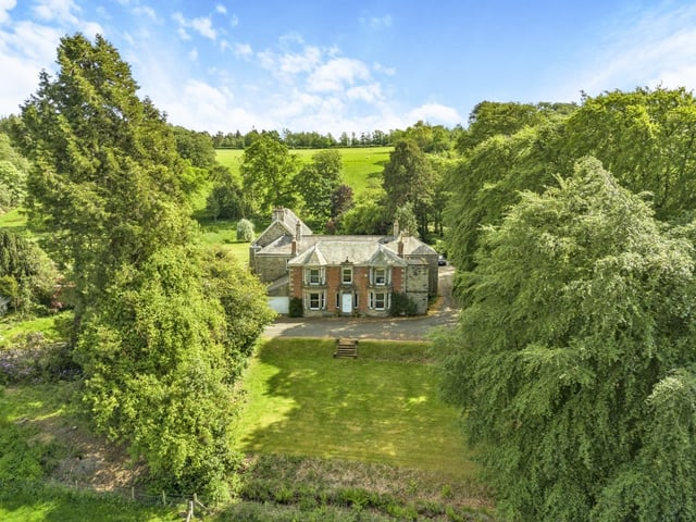 The home overlooks Hexham and is just 4.6 miles from Corbridge.