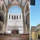 Left, St James’s donated the whole of the collection. Right, St George’s Presbyterian Church donated £4 10s.