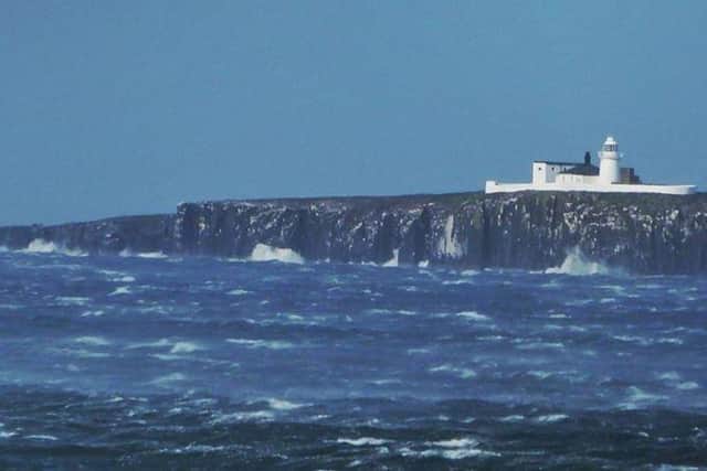 Crews were called to the Farne Islands