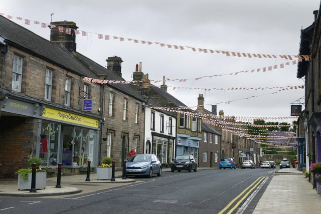 Wooler is 25th with a population of 1,931, down from 1,983.