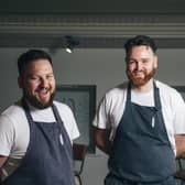 Cal Byerley and Ian Waller of the Pine restaurant in East Wallhouses.
