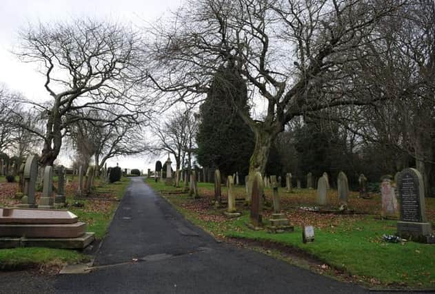 Tweedmouth cemetery.
