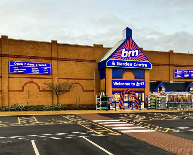 B&M has opened a bigger Cramlington store in a former bingo hall. (Photo by B&M)