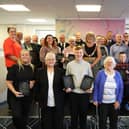 All of the winners with the town's Mayor, Cllr Helen Morris, fellow Cramlington Town councillors and award sponsors. Photo: Cramlington Town Council.
