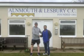 Eknath Kerkar is Alnmouth and Lesbury Cricket Club's new pro. Picture: Alnmouth and Lesbury Cricket Club