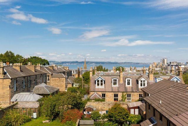 The property offers superb views of the Firth of Forth