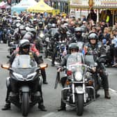 The attractions on Sunday included the spectacular parade. Picture by Anne Hopper.